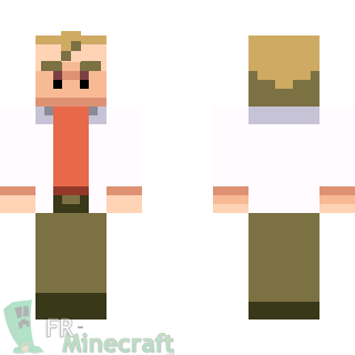 Aperçu de la skin Minecraft Scientifique