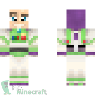 Aperçu de la skin Minecraft Buzz l'éclair - Toys Story