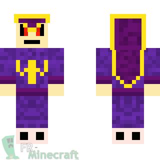 Aperçu de la skin Minecraft Mage