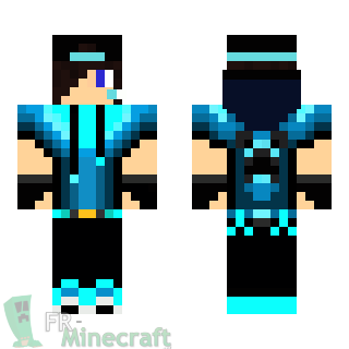 Aperçu de la skin Minecraft Garçon Cool