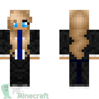 Aperçu de la skin Minecraft Fille avocate