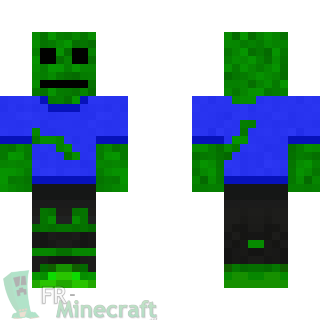 Aperçu de la skin Minecraft Zombie