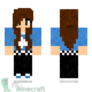 Aperçu de la skin Minecraft Fille Siphano