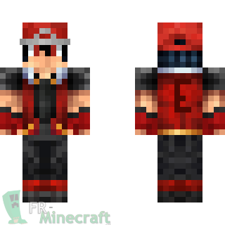 red de pokemon  Minecraft Skin