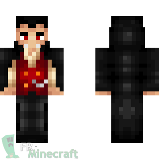 Aperçu de la skin Minecraft Dracula