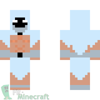 Aperçu de la skin Minecraft Tueur blanc