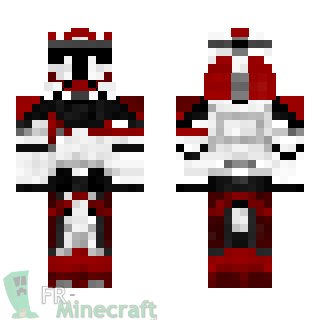 Aperçu de la skin Minecraft Commandant Thire - Star Wars III