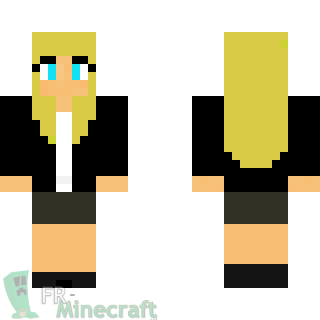 Aperçu de la skin Minecraft Femme d'affaires