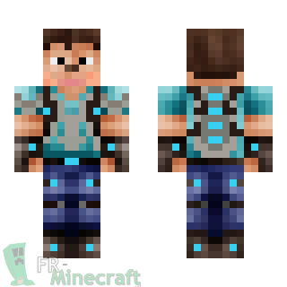 Aperçu de la skin Minecraft Homme du futur