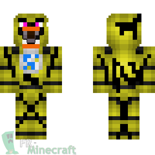 Aperçu de la skin Minecraft Chica - Five nigths at freddy's 2