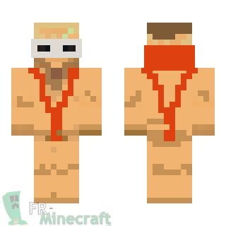 Aperçu de la skin Minecraft Borat Sagdiyev - Borat