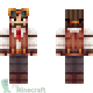 Aperçu de la skin Minecraft Docteur Steampunk