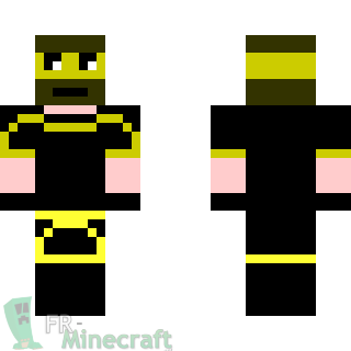 Aperçu de la skin Minecraft Ninja