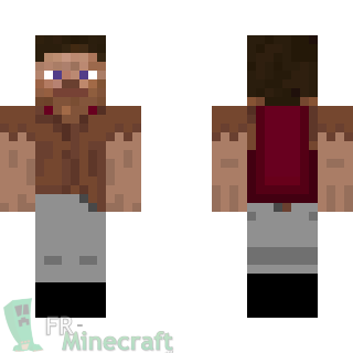 Aperçu de la skin Minecraft Nouveau Steve