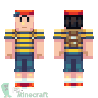 Aperçu de la skin Minecraft Ness - EarthBound