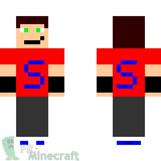 Aperçu de la skin Minecraft Garçon comme les autres