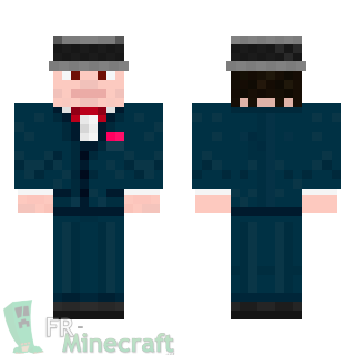 Aperçu de la skin Minecraft Parrain de la Mafia