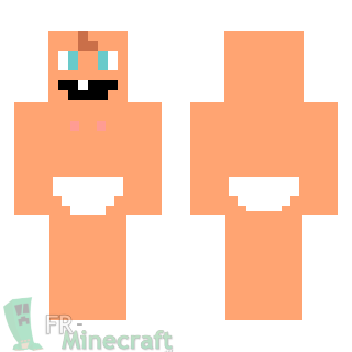 Aperçu de la skin Minecraft Bébé