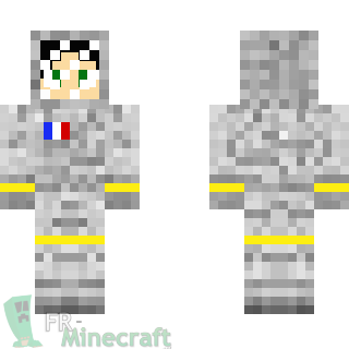 Aperçu de la skin Minecraft Astronaute