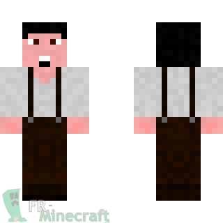 Aperçu de la skin Minecraft Paysan