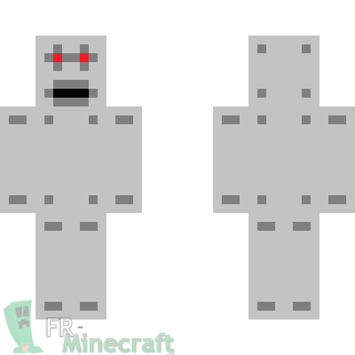 Aperçu de la skin Minecraft Robot
