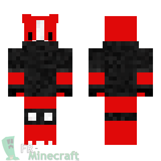 Aperçu de la skin Minecraft Ours rouge