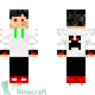 Aperçu de la skin Minecraft Mec cool