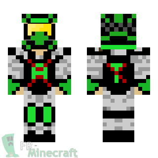 Aperçu de la skin Minecraft Soldat robotique