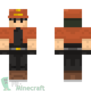 Aperçu de la skin Minecraft Ranger (M) - Pokémon