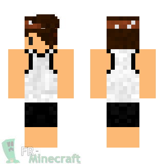 Aperçu de la skin Minecraft Sportif