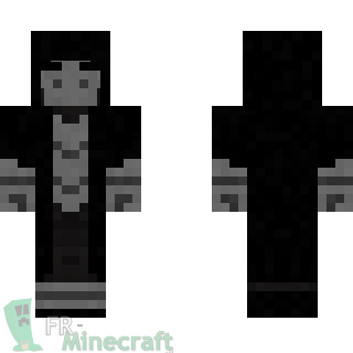 Aperçu de la skin Minecraft Assassin masqué de fer