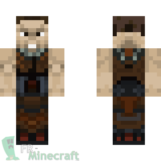 Aperçu de la skin Minecraft Guerrier