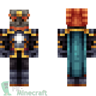 Aperçu de la skin Minecraft Ganondorf - The Legend of Zelda