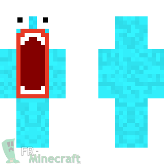 Aperçu de la skin Minecraft Shoop Da Whoop bleu