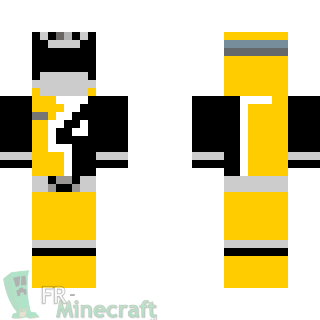 Aperçu de la skin Minecraft Deka yellow (Tokusō Sentai Dekaranger)