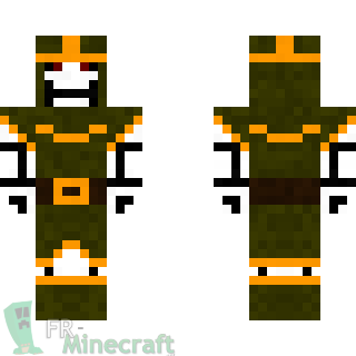 Aperçu de la skin Minecraft Chafer lancier - Dofus