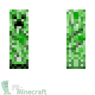 Aperçu de la skin Minecraft ange creeper