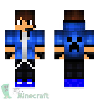 Aperçu de la skin Minecraft Mec cool