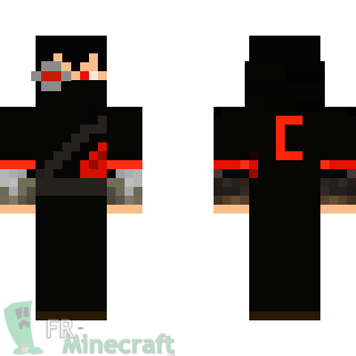 Aperçu de la skin Minecraft Ninja