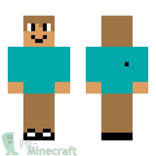 Aperçu de la skin Minecraft Garçon simple