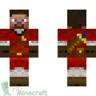 Aperçu de la skin Minecraft Steve Fallen Kingdoms Équipe bleue