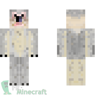 Aperçu de la skin Minecraft Koala
