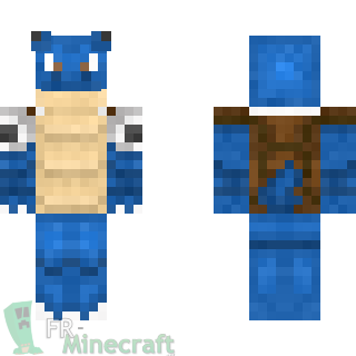 Aperçu de la skin Minecraft Blastoise - Pokemon