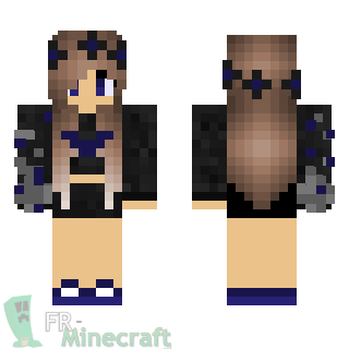 Aperçu de la skin Minecraft Fille PVP