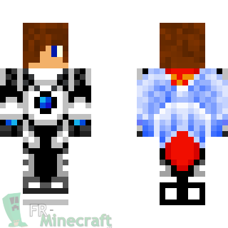 Aperçu de la skin Minecraft Astronaut cool