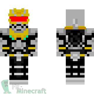Aperçu de la skin Minecraft Robot chevalier - Power rangers megaforce