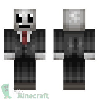 Aperçu de la skin Minecraft Slenderman