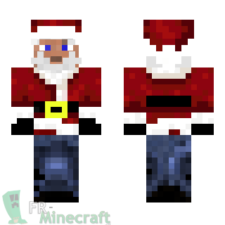 Aperçu de la skin Minecraft Déguisement Père Noël