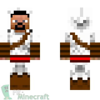 Aperçu de la skin Minecraft Steve assassin's creed