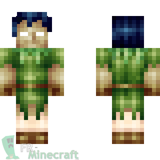 Aperçu de la skin Minecraft Elfe travailleur